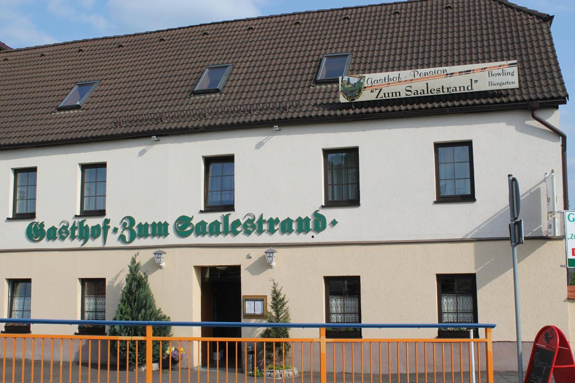 Gasthof & Pension Zum Saalestrand บาดดัวร์เรนแบร์ก ภายนอก รูปภาพ